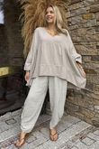 Made in Italy Santos Artist Smock Stone - 